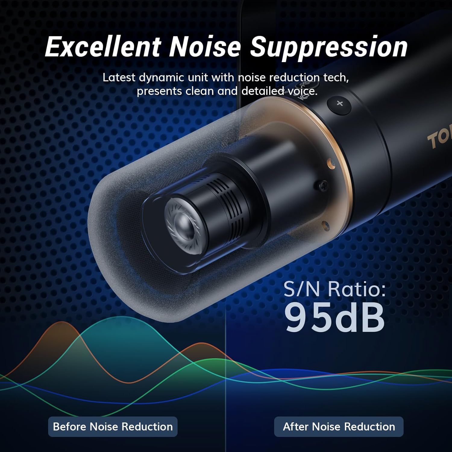 TONOR USB/XLR Microfoon,