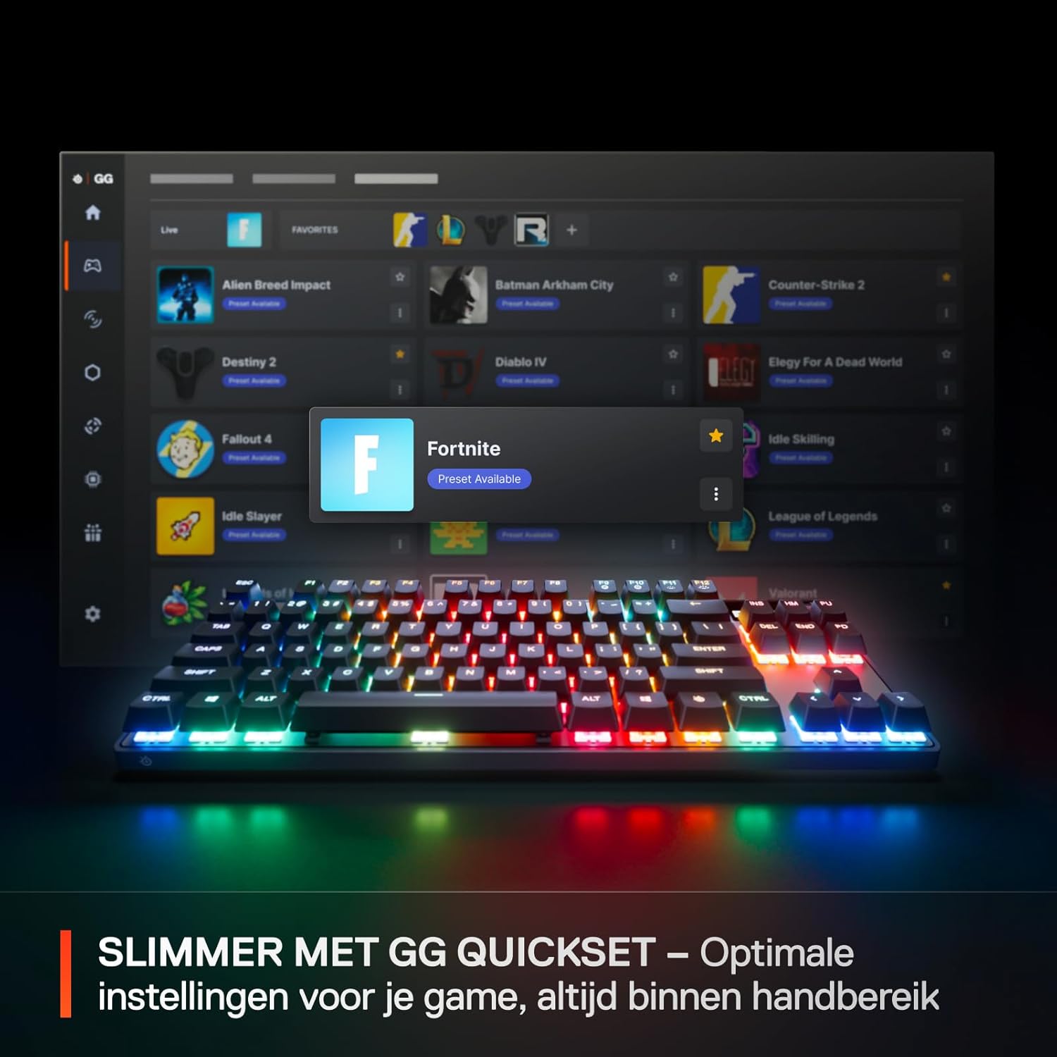 SteelSeries Apex Pro TKL Wireless Gen 3 - HyperMagnetic Gaming Keyboard - OmniPoint 3.0 - Verstelbare activering - Rapid Trigger - Voorinstellingen voor games - Rapid Tap/SOCD - OLED -DE Layout QWERTZ