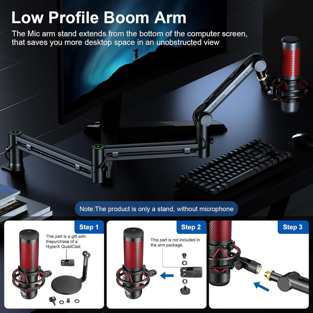 Microfoonarm,Aokeo AK-58i Desk
