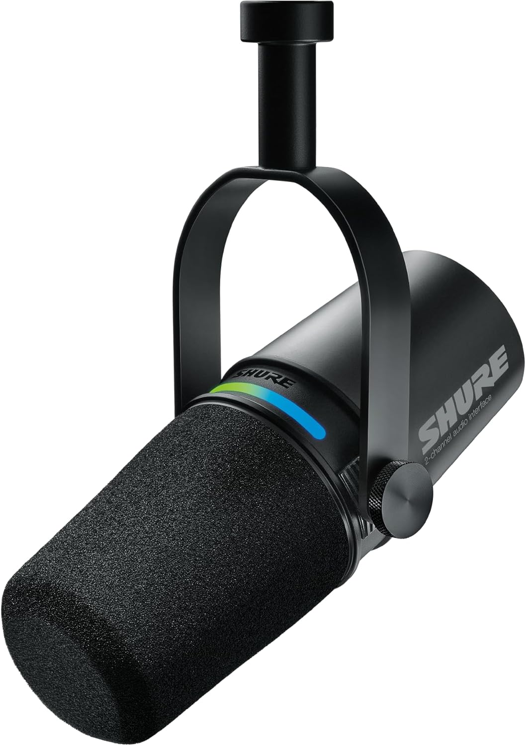 Shure MV7i Slimme Podcast Microfoon + Ingebouwde Audio Interface