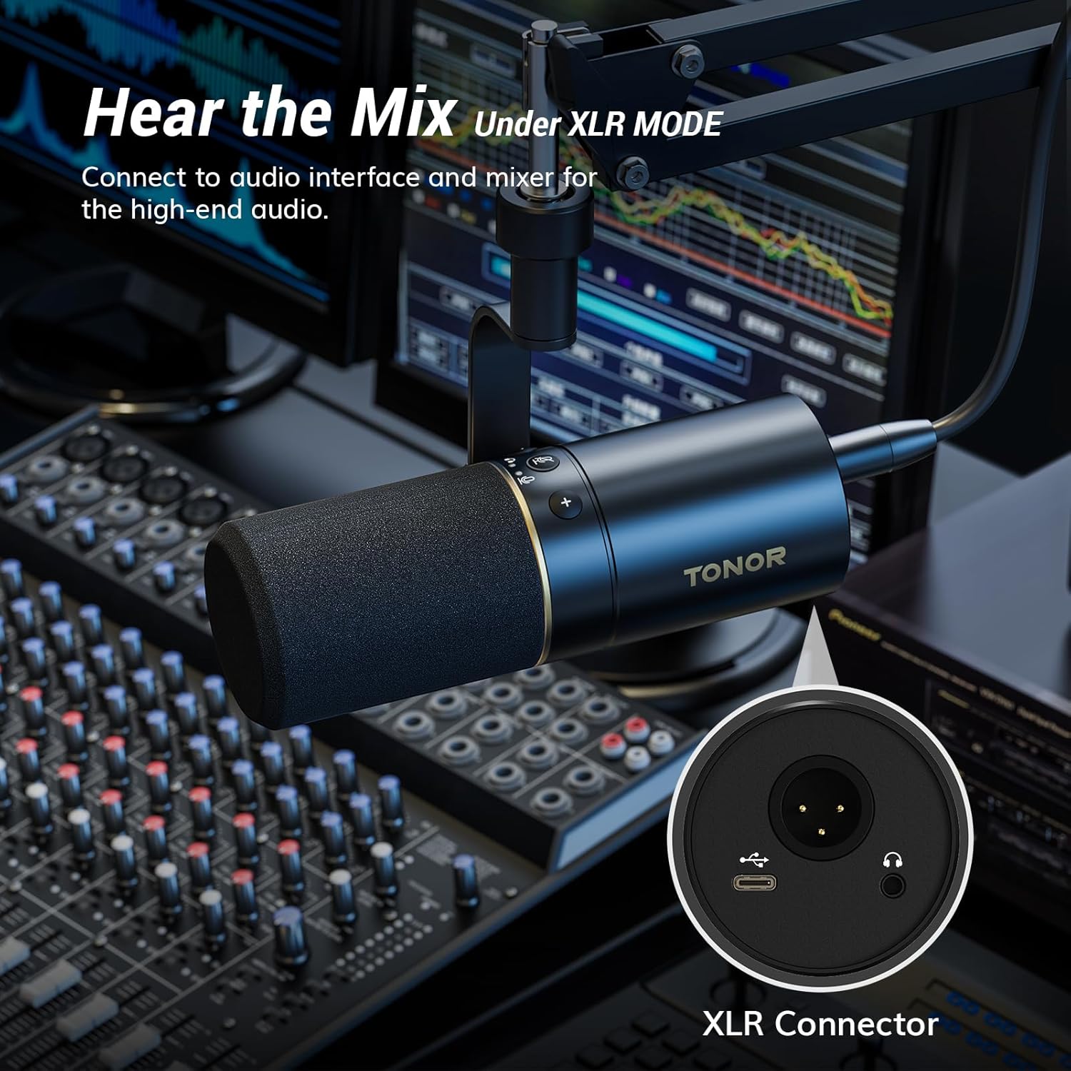 TONOR USB/XLR Microfoon,