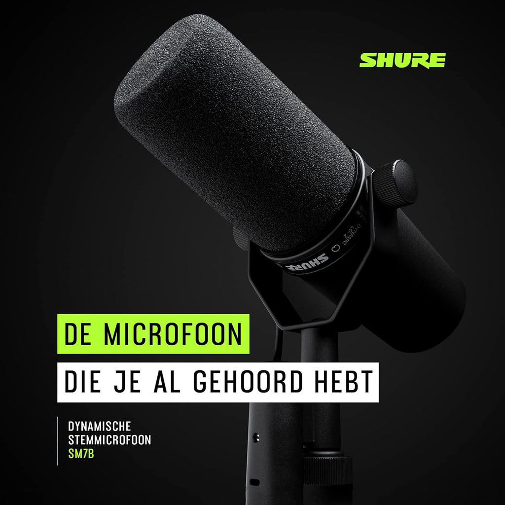 Shure SM7B vocale dynamische microfoon