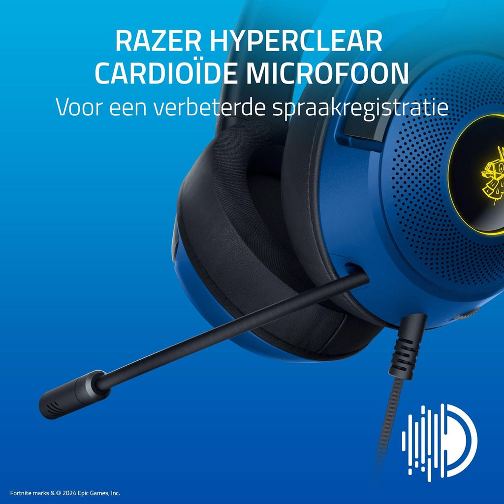 Razer Kraken V4 - Draadloze Gaming Headset (3 Modes Connectiviteit, TriForce 40mm Drivers, 9-Zone RGB Earcup Verlichting, Mix & Volume aanpassingen, THX Spatial Audio) Zwart