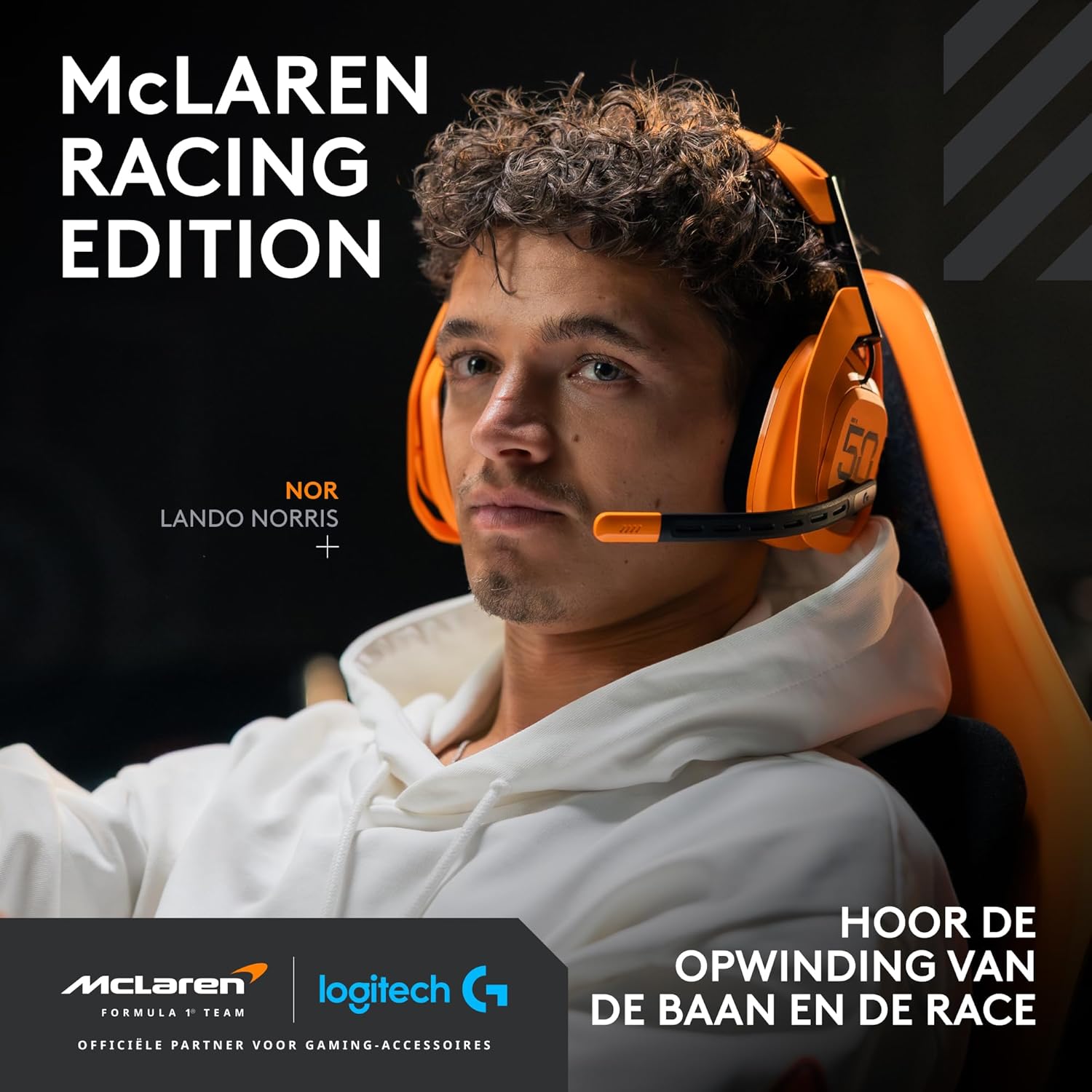 Logitech G Astro A50 X LIGHTSPEED trådlöst spelheadset + batteriladdare, PRO-G GRAPHENE, PLAYSYNC för Xbox Series X|S + PS5 + PC/Mac, Nintendo Switch 2, Bluetooth, HDMI 2.1 Passthru - Vit