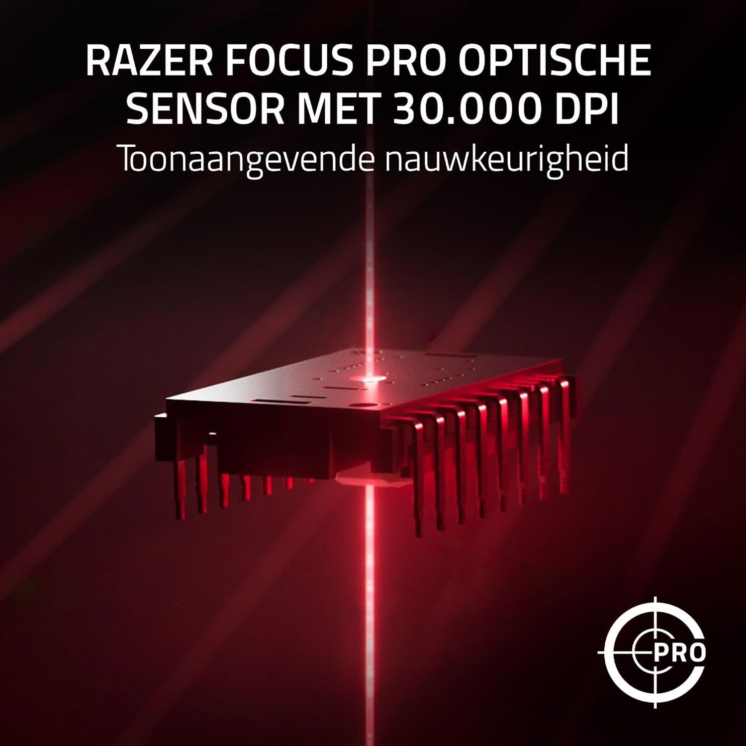 Razer Viper V3 Pro - Ultralichte draadloze Esports Gaming-muis (8K Hz HyperPolling, lichtgewicht van 54 gram, Focus Pro Sensor 35K DPI, draadloze HyperSpeed, batterijlevensduur van 95 uur) Zwart