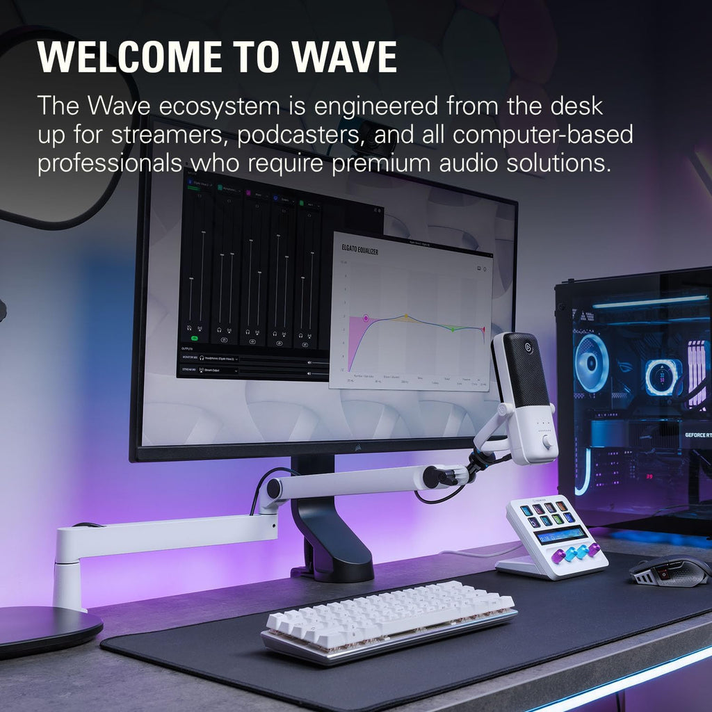 Elgato Wave Mic Arm LP, premium microfoonarm