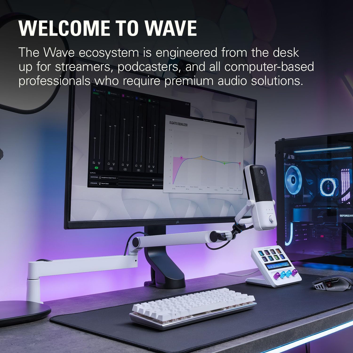 Elgato Wave Mic Arm LP, premium microfoonarm