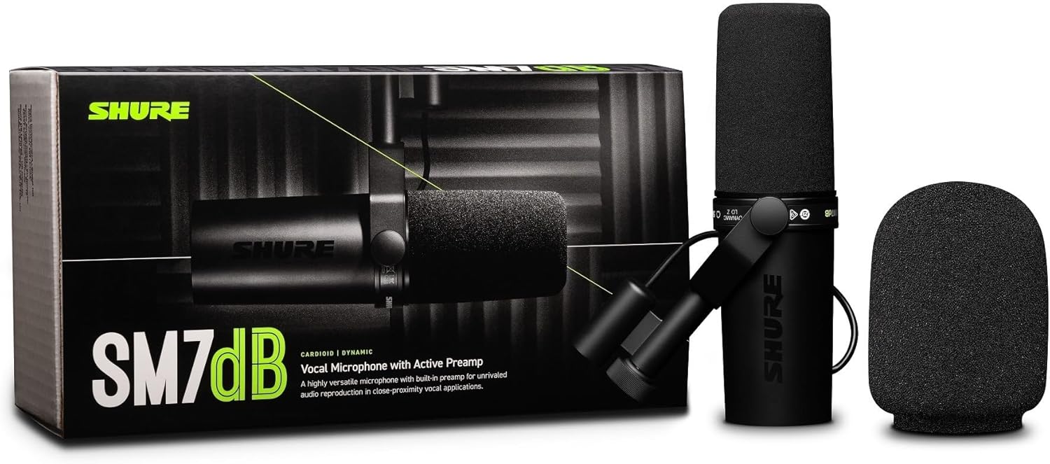 Shure SM7B vocale dynamische microfoon