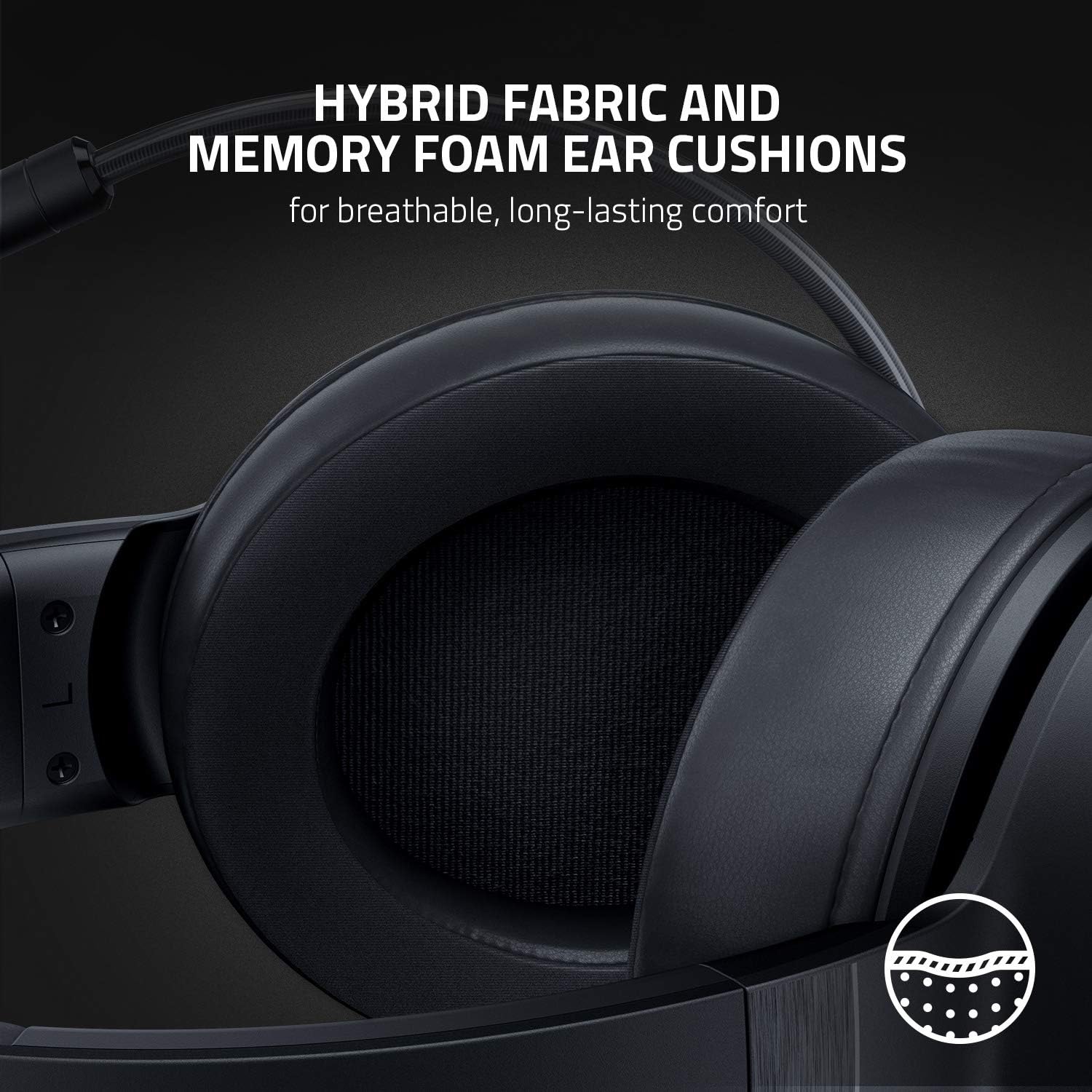 Razer Kraken V4 - Draadloze Gaming Headset (3 Modes Connectiviteit, TriForce 40mm Drivers, 9-Zone RGB Earcup Verlichting, Mix & Volume aanpassingen, THX Spatial Audio) Zwart