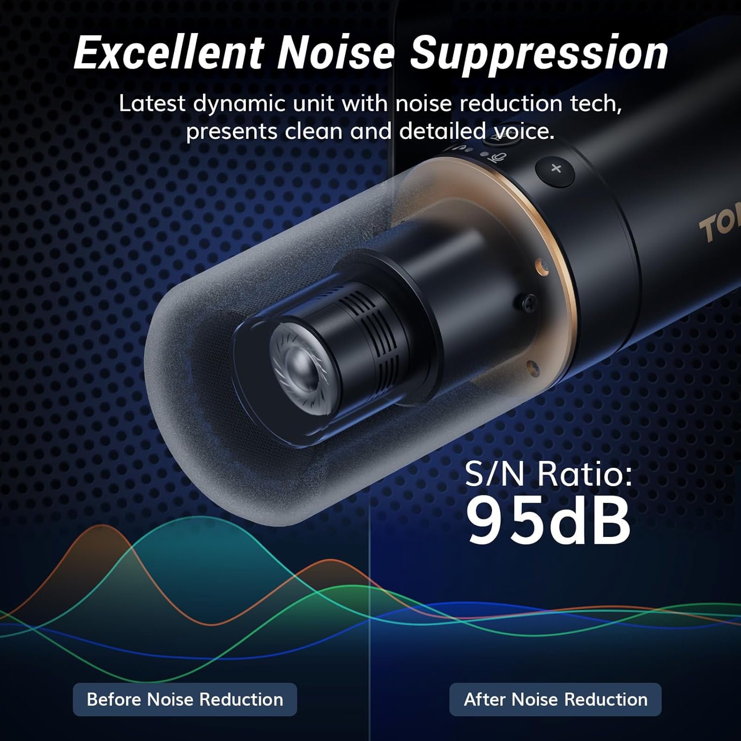 TONOR USB/XLR Microfoon,