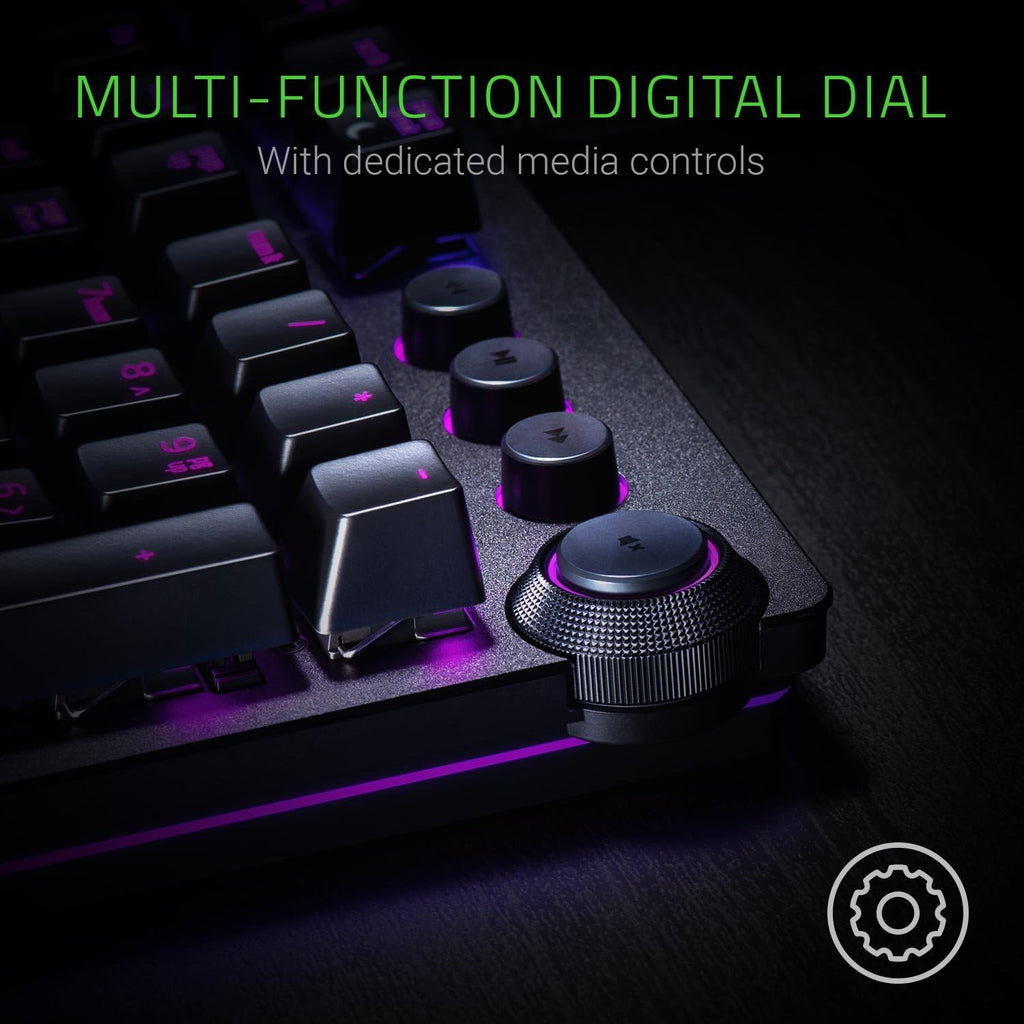 Razer Huntsman Mini (Rode Schakelaar) - Compact 60% gaming toetsenbord (Lineaire Optische Schakelaars, Doubleshot PBT toetskappen, Afneembare USB-C kabel) QWERTY US layout | Zwart