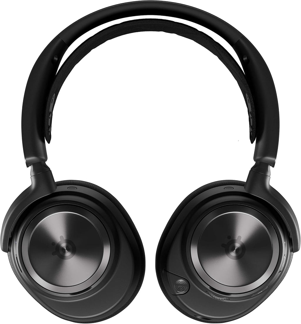SteelSeries Arctis Nova Pro Wireless gameheadset, aansluiting op meerdere systemen, Neodymiummagneetdrivers, Actieve ruisonderdrukking, Infinity Power System, Xbox Series X|S, Xbox One, Windows 10/11