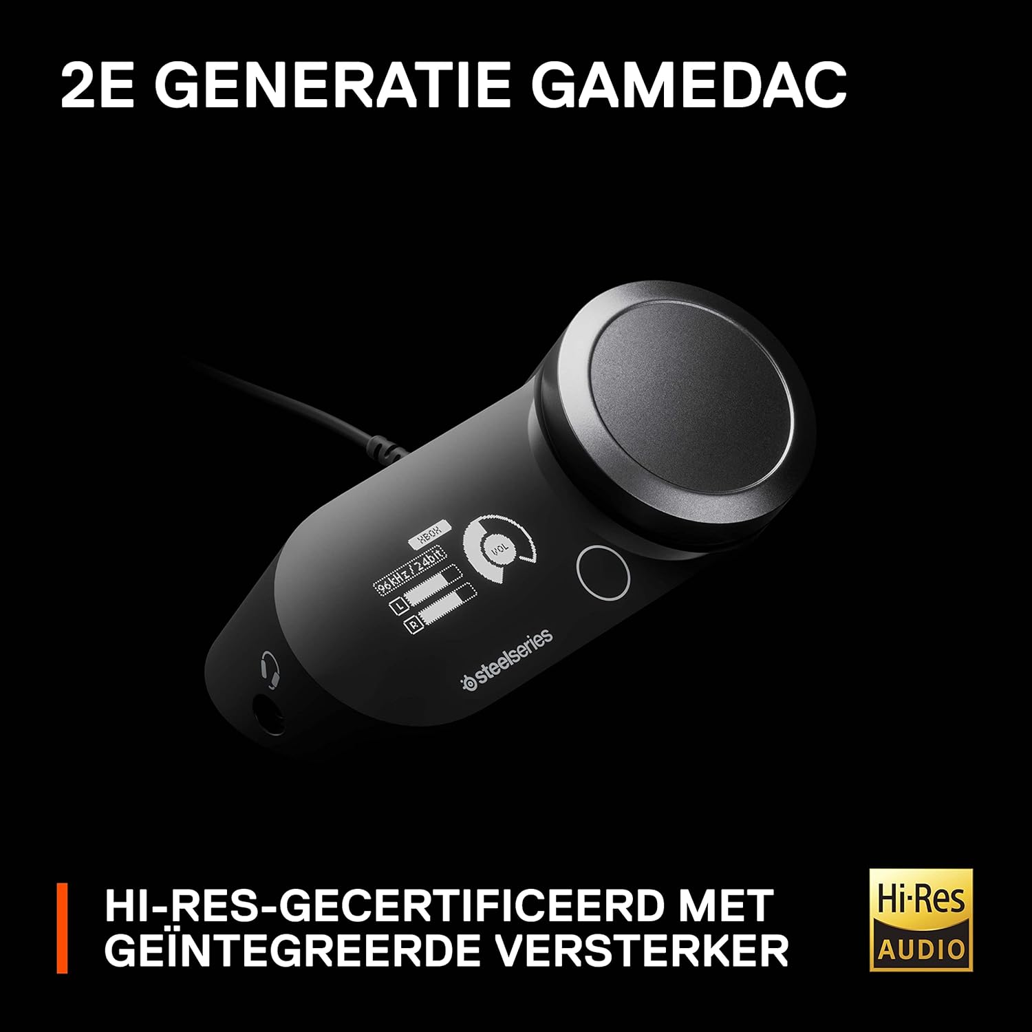 SteelSeries Arctis Nova Pro Wireless gameheadset, aansluiting op meerdere systemen, Neodymiummagneetdrivers, Actieve ruisonderdrukking, Infinity Power System, Xbox Series X|S, Xbox One, Windows 10/11