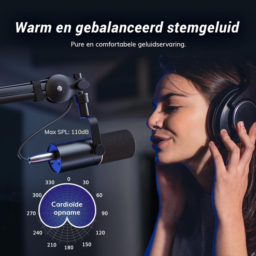 TONOR USB/XLR Microfoon,