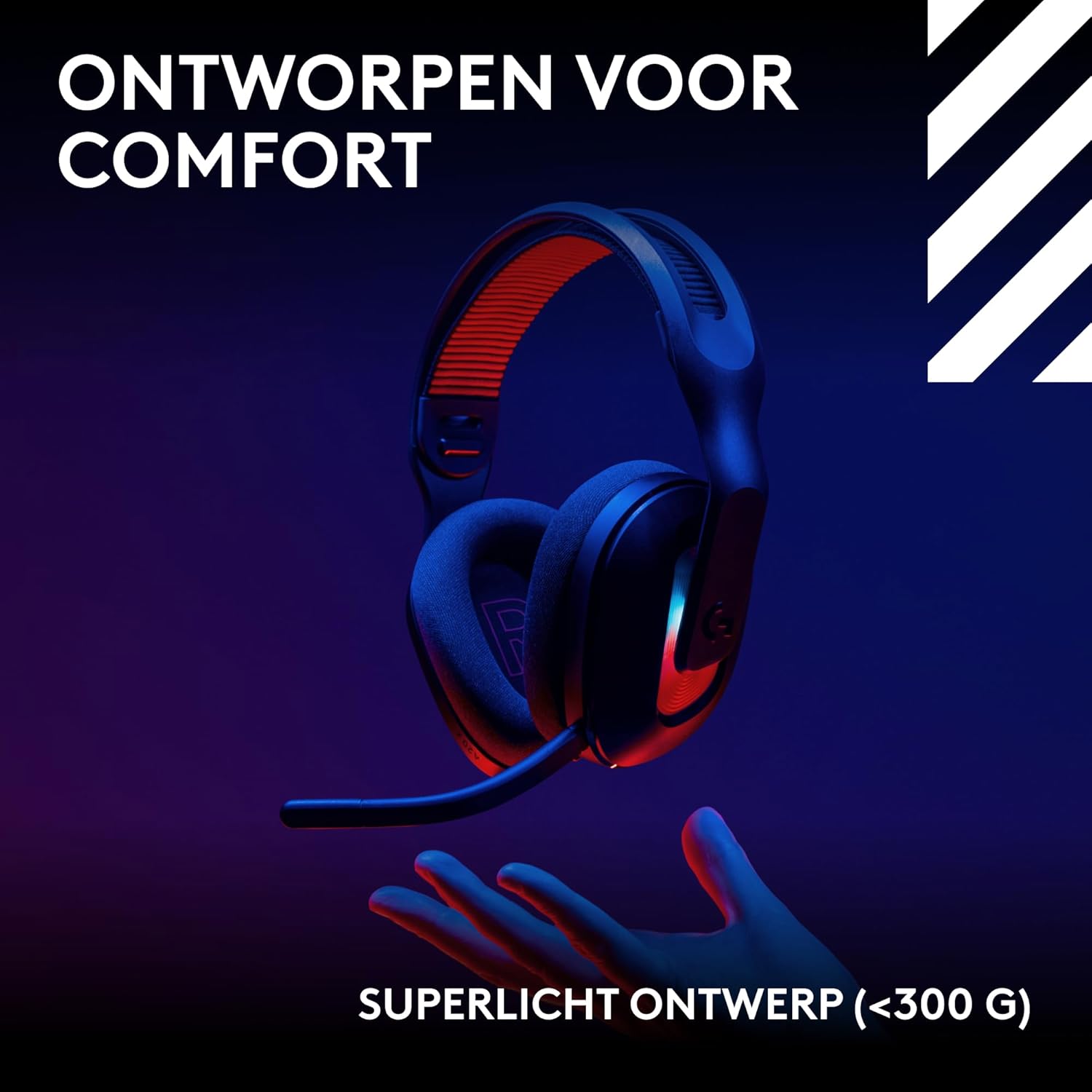Logitech G Astro A50 X LIGHTSPEED trådlöst spelheadset + batteriladdare, PRO-G GRAPHENE, PLAYSYNC för Xbox Series X|S + PS5 + PC/Mac, Nintendo Switch 2, Bluetooth, HDMI 2.1 Passthru - Vit
