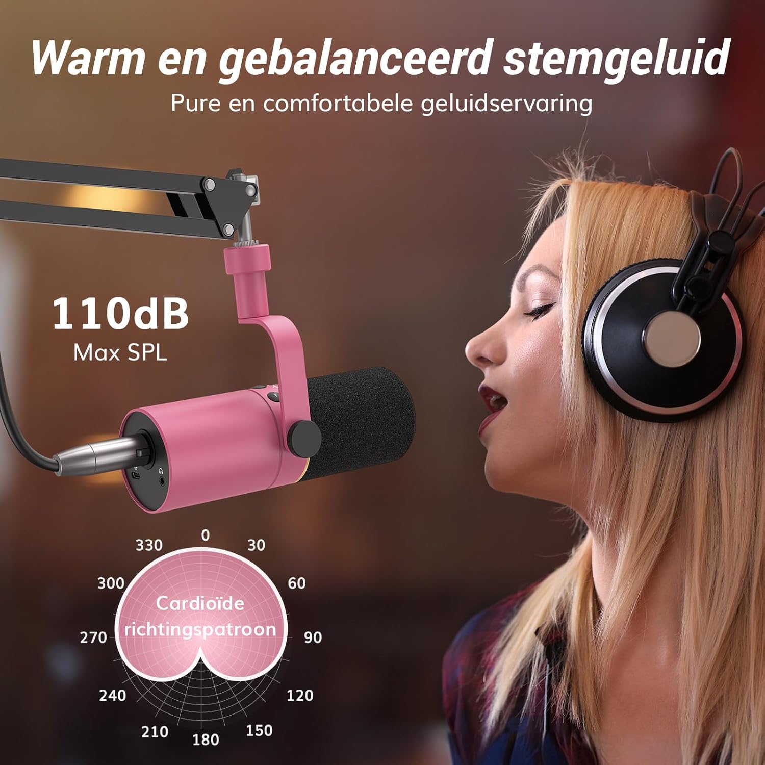 TONOR USB/XLR Microfoon,