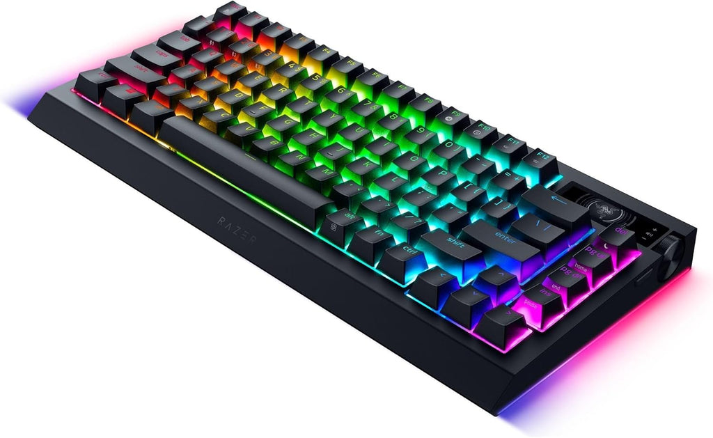 Razer BlackWidow V4 - Mechanisch gaming toetsenbord met Chroma RGB (Mechanische Razer gele schakelaars, 6 speciale macro toetsen, Doubleshot ABS keycaps) QWERTY US Layout | Zwart