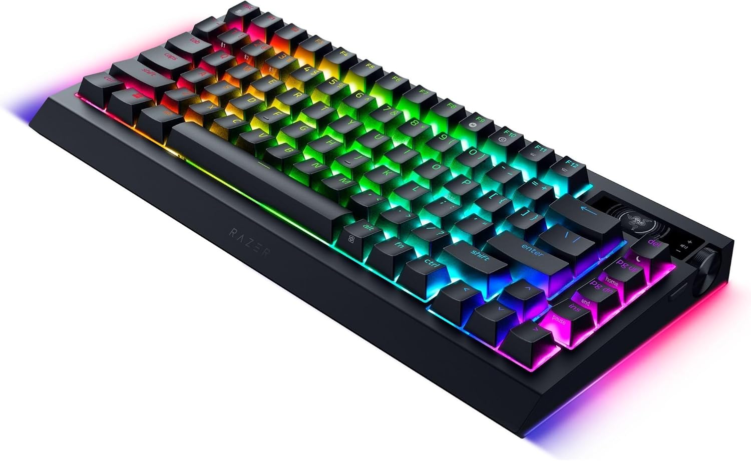 Razer BlackWidow V4 - Mechanisch gaming toetsenbord met Chroma RGB (Mechanische Razer gele schakelaars, 6 speciale macro toetsen, Doubleshot ABS keycaps) QWERTY US Layout | Zwart