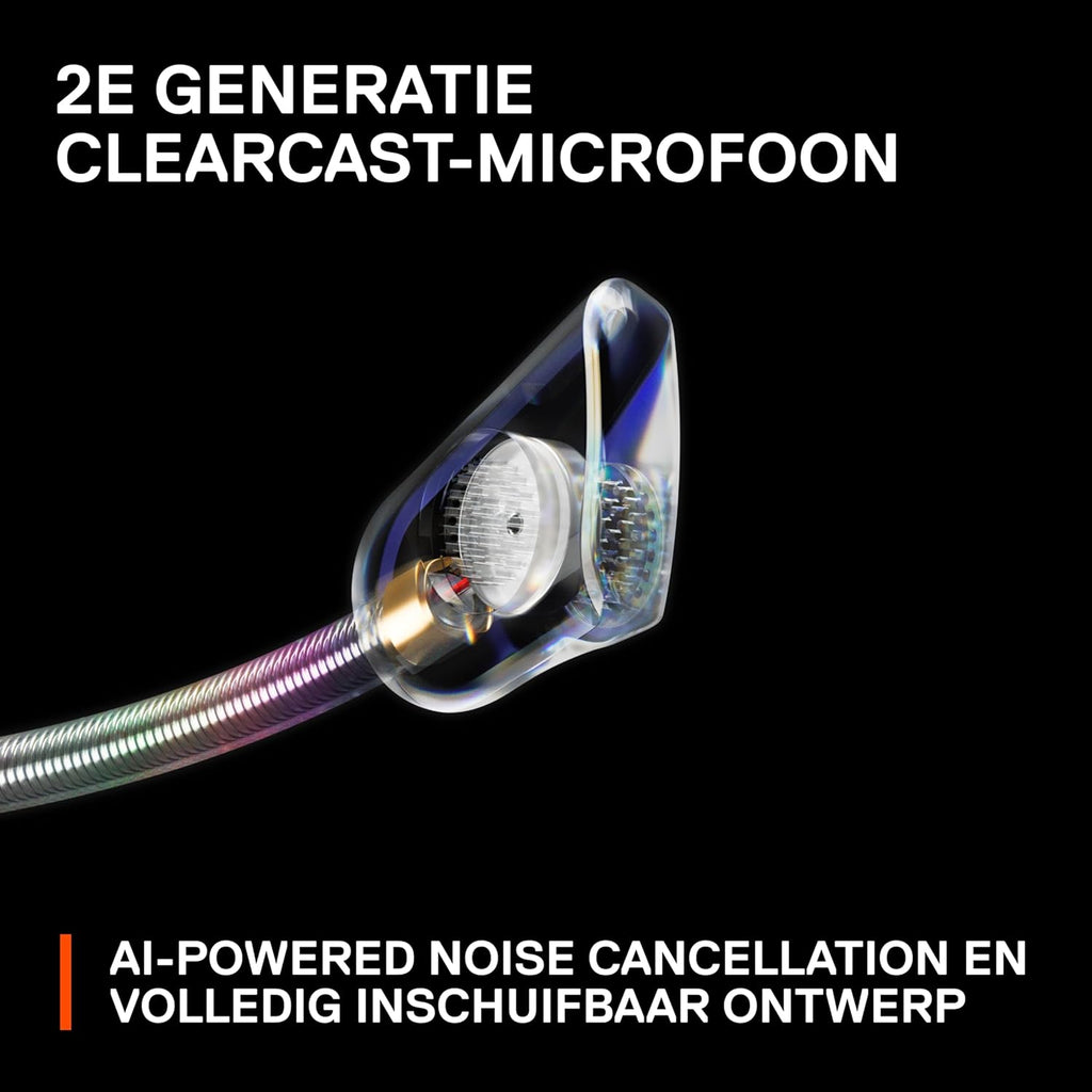 SteelSeries Arctis Nova Pro Wireless gameheadset, aansluiting op meerdere systemen, Neodymiummagneetdrivers, Actieve ruisonderdrukking, Infinity Power System, Xbox Series X|S, Xbox One, Windows 10/11