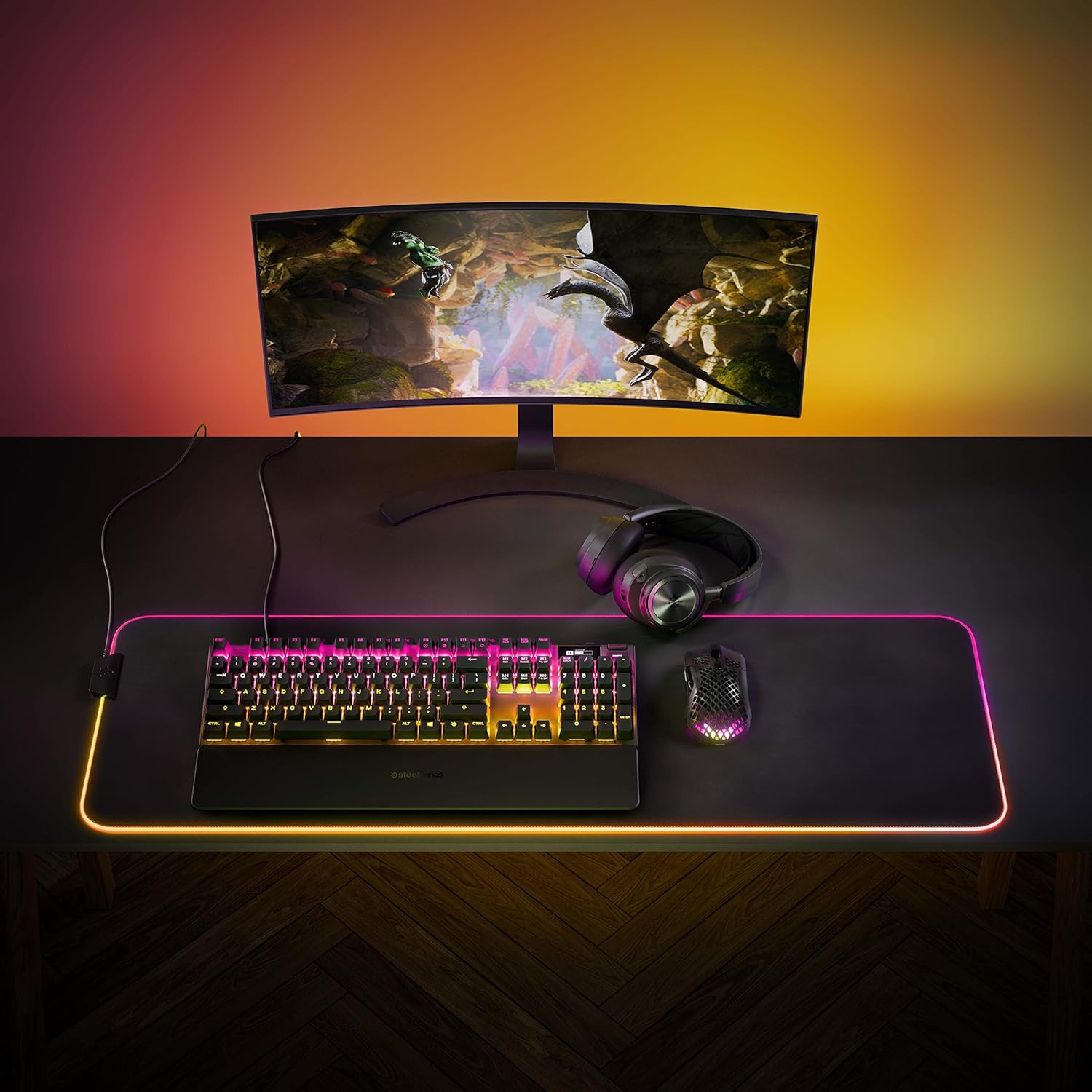 SteelSeries Apex Pro Mini Gen 3 OmniPoint 3.0 HyperMagnetic-schakelaars - Verstelbare activering - Rapid Trigger - Presets voor games - Protection Mode - Rapid Tap/SOCD - RGB - PBT-keycaps - UK QWERTY