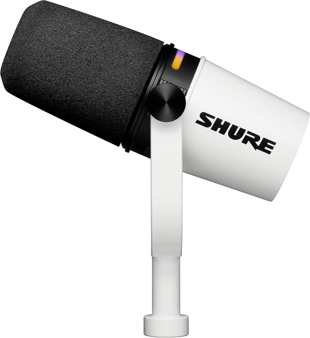 Shure MV7i Slimme Podcast Microfoon + Ingebouwde Audio Interface