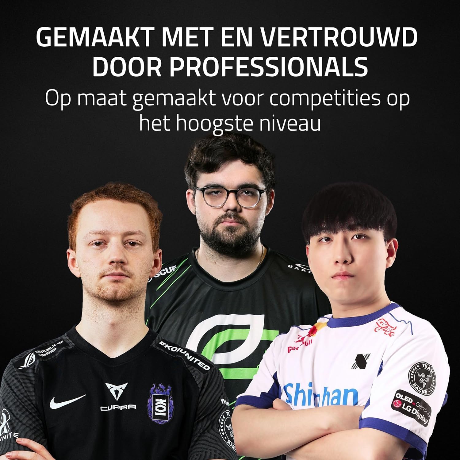 Razer Viper V3 Pro - Ultralichte draadloze Esports Gaming-muis (8K Hz HyperPolling, lichtgewicht van 54 gram, Focus Pro Sensor 35K DPI, draadloze HyperSpeed, batterijlevensduur van 95 uur) Zwart