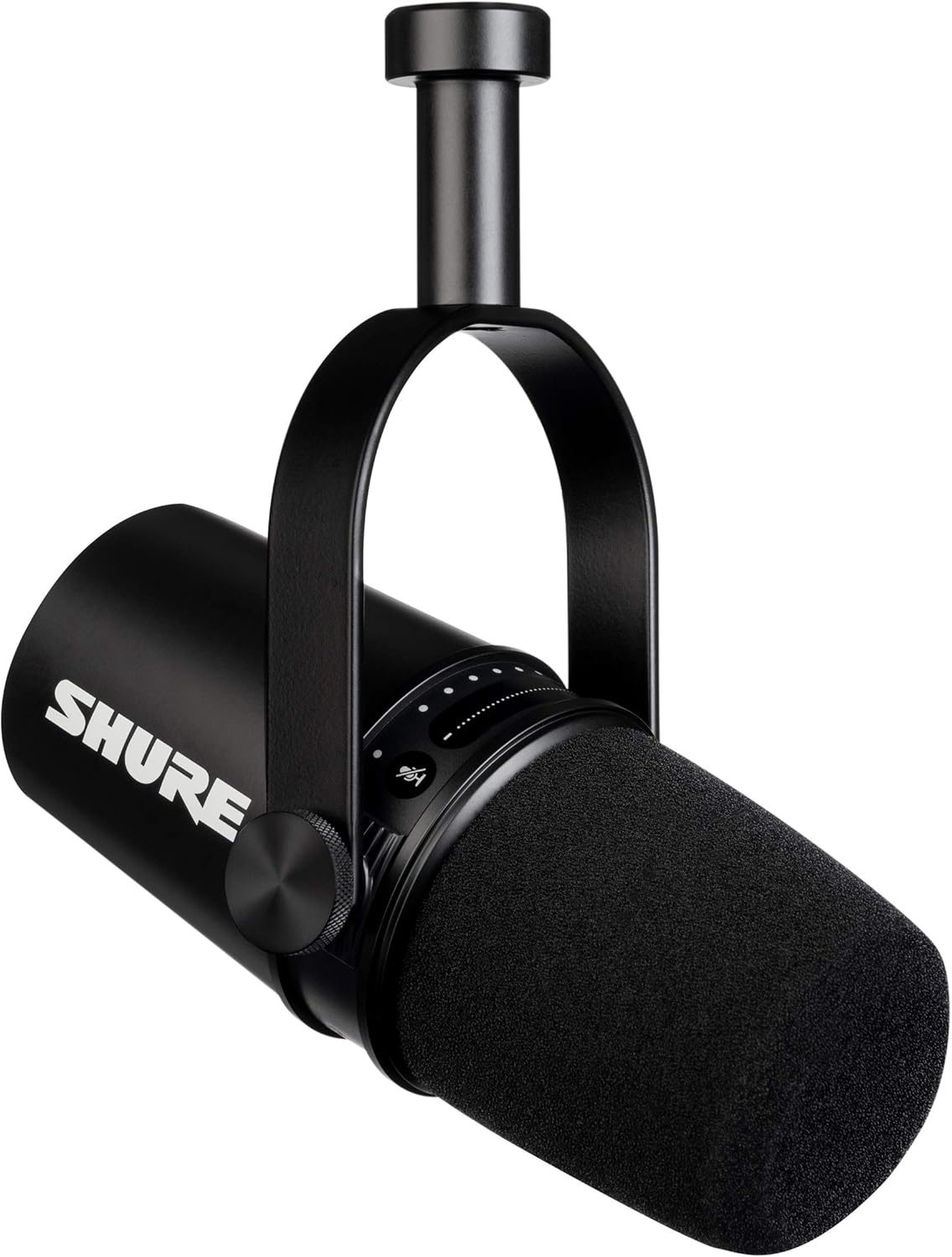 Shure MV7i Slimme Podcast Microfoon + Ingebouwde Audio Interface