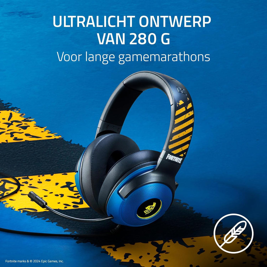 Razer Kraken V4 - Draadloze Gaming Headset (3 Modes Connectiviteit, TriForce 40mm Drivers, 9-Zone RGB Earcup Verlichting, Mix & Volume aanpassingen, THX Spatial Audio) Zwart